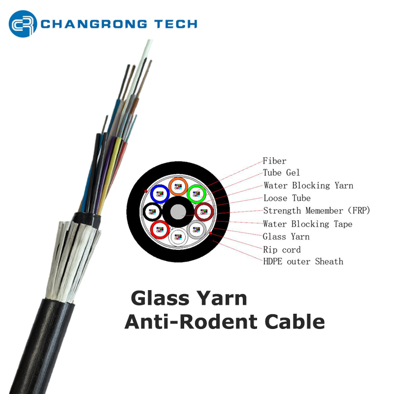 Glass Yarn Anti-Rodent Cable